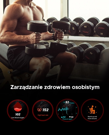 Monitorowanie aktywności sportowej i parametrów treningu w DOOGEE Anywise W1