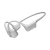 Słuchawki DOOGEE BoneAir Swim Light Gray pokazane pod kątem z boku