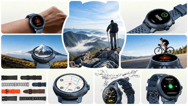 178 trybów sportowych smartwatcha DOOGEE Anymoving M1 Pro