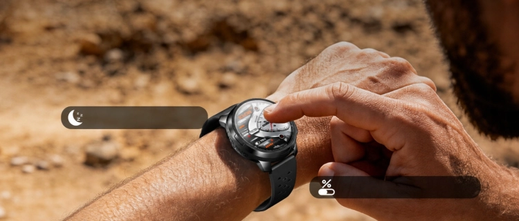Monitorowanie snu i regeneracji w smartwatchu DOOGEE Anymoving M1