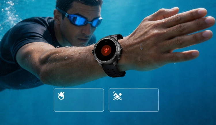 Smartwatch DOOGEE Anymoving M1 z funkcjami treningowymi i analizą aktywności