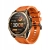 Złoty smartwatch DOOGEE Anywise W1 z okrągłym ekranem AMOLED