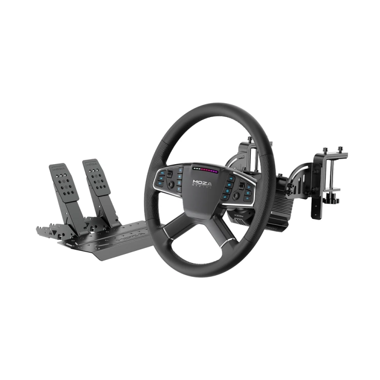 Zestaw-do-simracing-MOZA-RACING-R5-Pro-Truck+TSW+SRP-Lite2+zaciski-(PC)