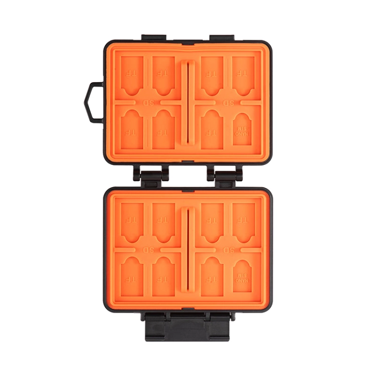 Otwarte etui STARTRC V1 na 8 kart SD, 14 microSD i 2 Nano SIM