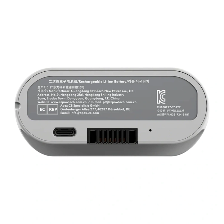 Port USB-C i styki akumulatora LiberNovo Omni szarego