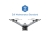 DJI Maintenance Standard – logo programu i dron DJI Matrice 4TD, widok z przodu