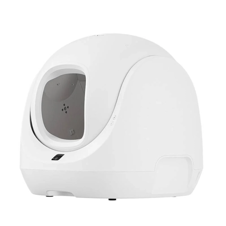 Kuweta CATLINK BayMax z boku, widok wejścia i pokrętła