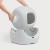 Zdejmowanie kuli kuwety CATLINK BayMax Lite do mycia
