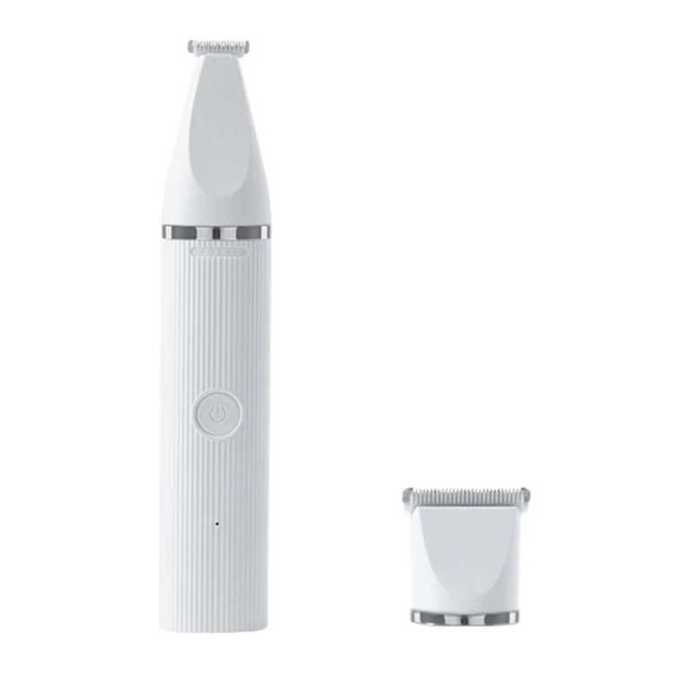 Trymer PETKIT Pro 2 w 1 z założoną końcówką do łap i zdjętą końcówką do ciała