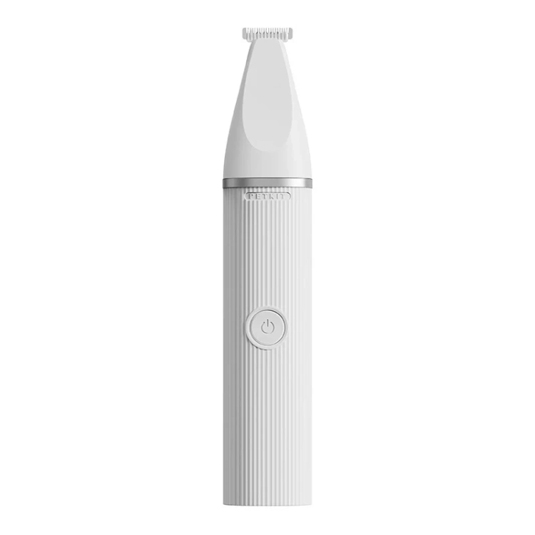 Trymer PETKIT Pro 2 w 1 z końcówką do łap widziany z boku