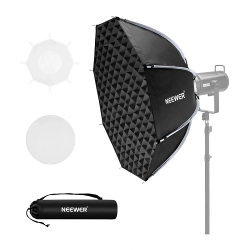 Softbox NEEWER 90 cm z dwoma dyfuzorami, gridem i torbą
