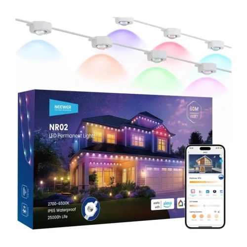 Oświetlenie zewnętrzne LED NEEWER NR02 60 m IP67