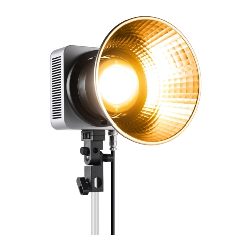 Głowica lampy NEEWER HS200B z reflektorem na statywie
