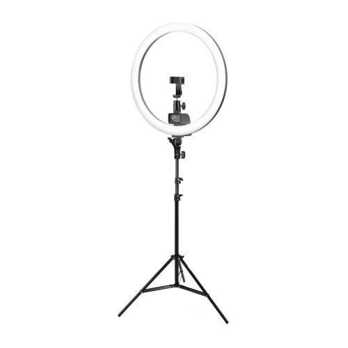 Lampa NEEWER SRP18-2.4G na statywie z uchwytem na telefon