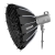 Softbox paraboliczny NEEWER SF65Q z gridem, widok z boku