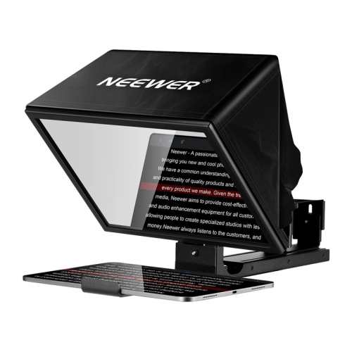 NEEWER BASICS X12B podnoszony teleprompter ze stopu aluminium 12"