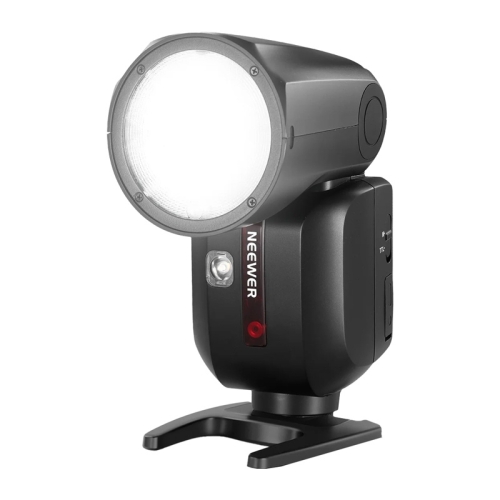 Lampa błyskowa NEEWER Z2PRO-N z okrągłą głowicą, widok z przodu