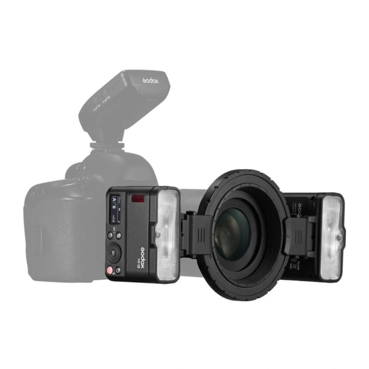 Zestaw lamp błyskowych GODOX MF12-K2 makro