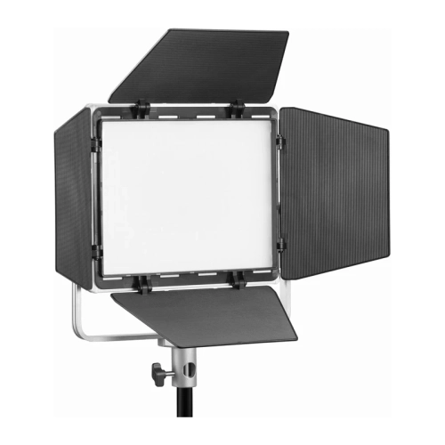 Panel LED Godox LP400R z wrotami, widok z przodu
