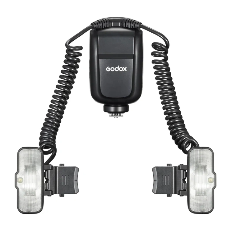 Lampa błyskowa makro z podwójną głowicą GODOX MF-T76 do Canon