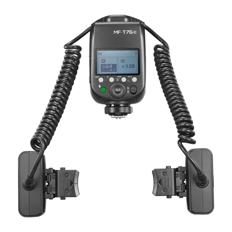 Lampa błyskowa makro z podwójną głowicą GODOX MF-T76 do Sony