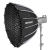 Softbox paraboliczny NEEWER 85 cm z gridem, widok z boku