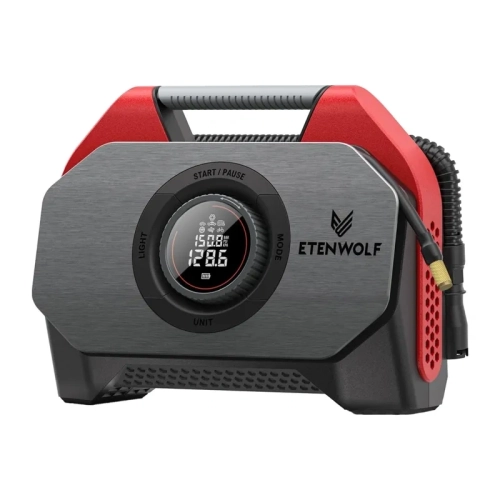 Kompresor samochodowy Etenwolf S6 SE 11.03bar 15600mAh (czerwony)
