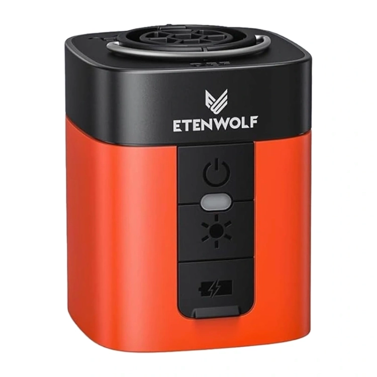 Etenwolf AIR 3 pomarańczowa z przyciskami zasilania i lampki