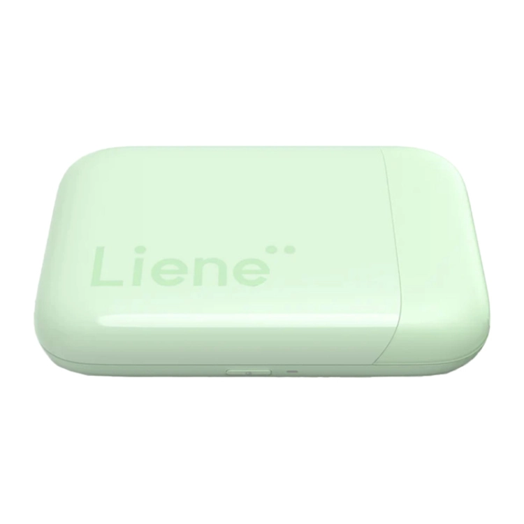 Zielona drukarka Liene Pearl K100 z boku