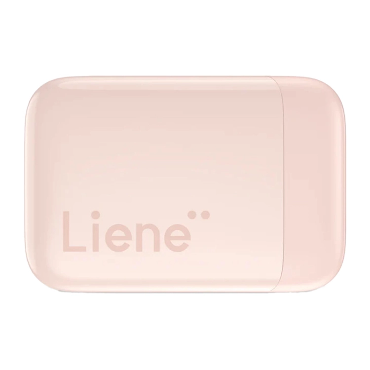 Różowa drukarka Liene Pearl K100 od przodu