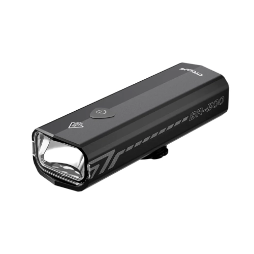 Przednia lampka rowerowa CYCLAMI BR-500 z aluminiową obudową