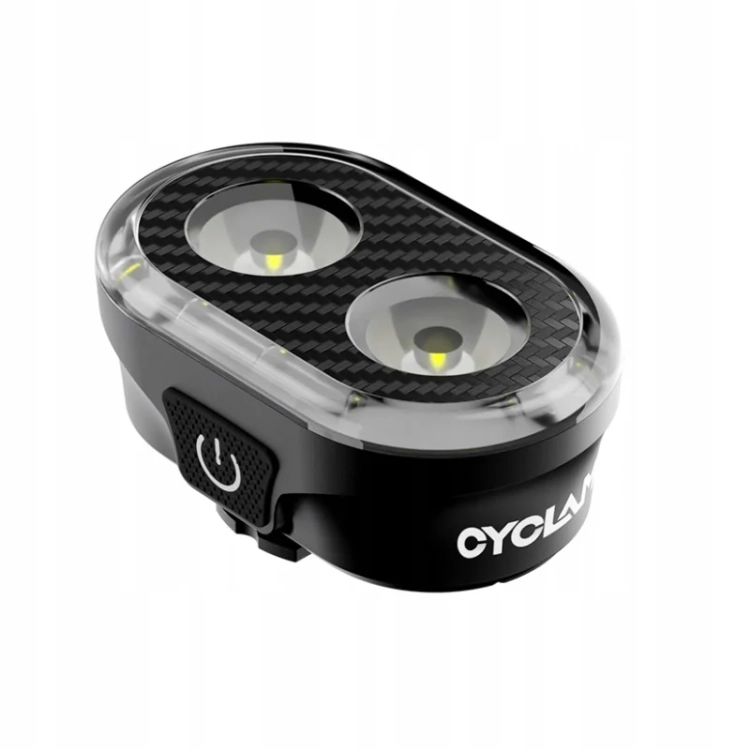 Lampka przednia CYCLAMI CY300 z dwiema diodami