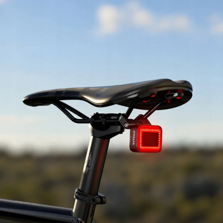 Lampka CYCLAMI RT02 pod siodełkiem roweru szosowego