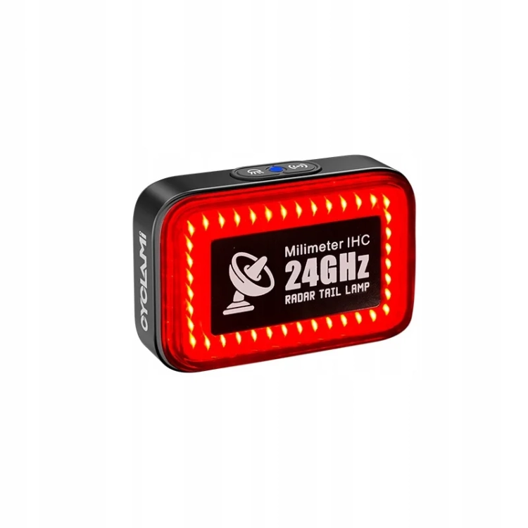 Lampka CYCLAMI RT02 z radarem 24 GHz