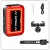 Zestaw CYCLAMI RT02: lampka z radarem, uchwyty, klucz imbusowy i kabel USB-C