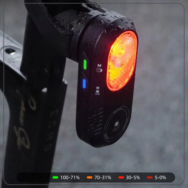 Kolory wskaźnika baterii lampki CYCLAMI LA150