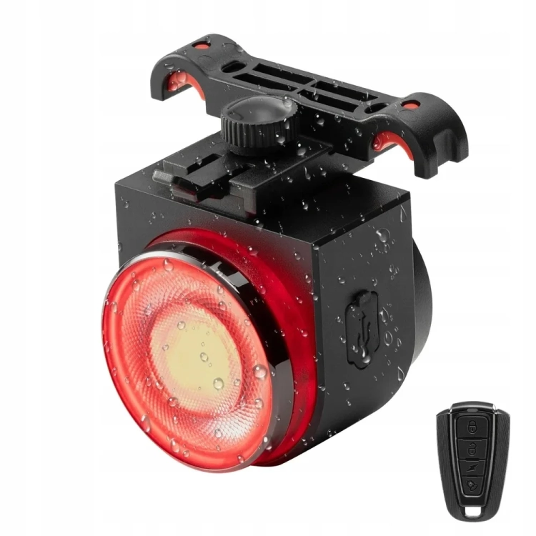 Lampka CYCLAMI A8 PRO z kroplami wody, klasa IP65