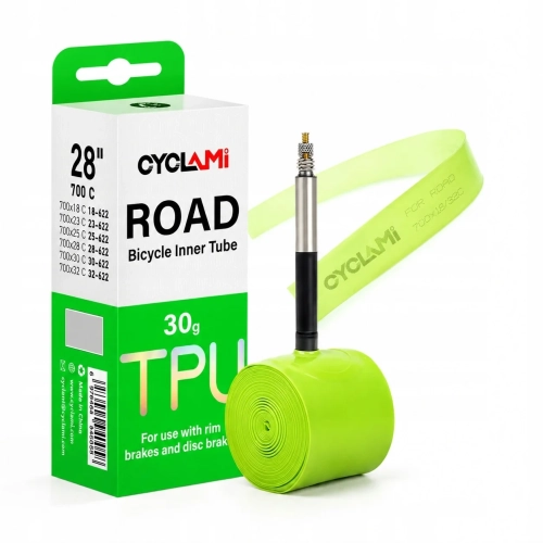 Dętka TPU CYCLAMI Road 30G 700C z opakowaniem
