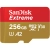 Karta pamięci SanDisk Extreme microSDXC 256 GB V30 A2 od przodu