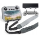Aluminiowy uchwyt ze smyczą Sunnylife założony na kontroler DJI RC 2