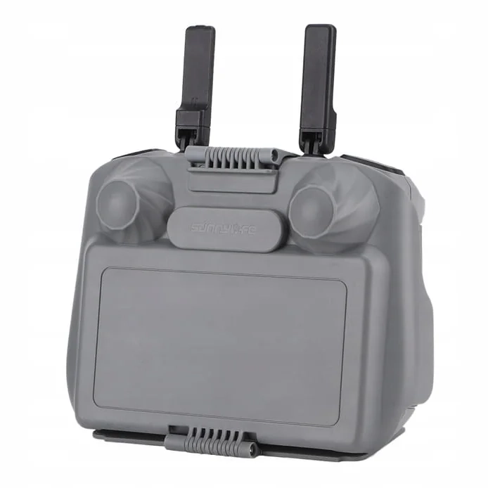 Osłona przeciwsłoneczna 2w1 na kontroler DJI RC 2 zamknięta jako pokrywa ekranu