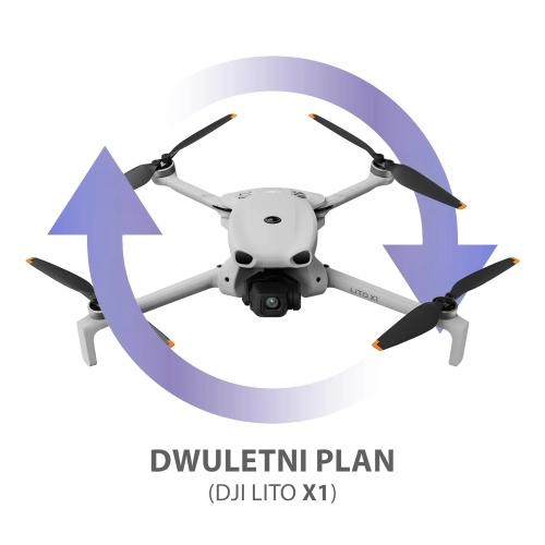 Dwuletni plan DJI Care Refresh dla drona DJI Lito X1