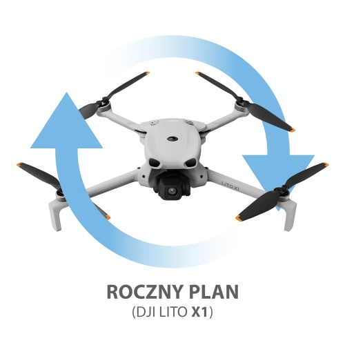 Roczny plan DJI Care Refresh dla drona DJI Lito X1