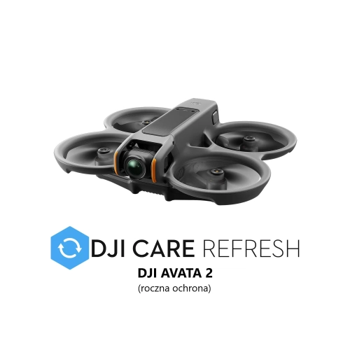 Roczny plan DJI Care Refresh dla drona DJI Avata 2