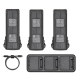 Zestaw Battery Kit DJI Mavic 3 Enterprise: trzy akumulatory, hub ładujący i kabel