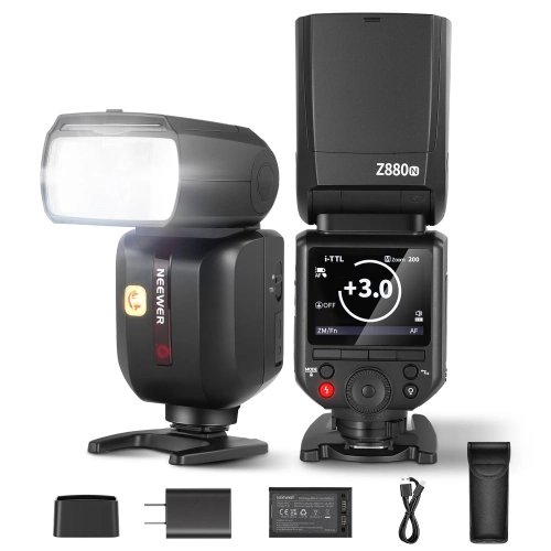 Lampa błyskowa NEEWER Z880-N do Nikon z akumulatorem, ładowarką i zasilaczem USB