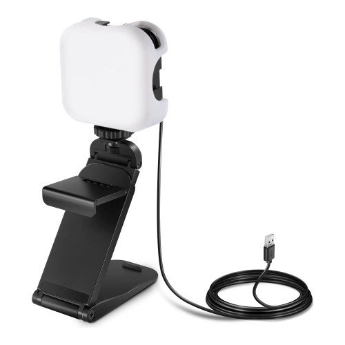 Lampa NEEWER PL81 Pro z dyfuzorem na uchwycie monitora z kablem USB-C