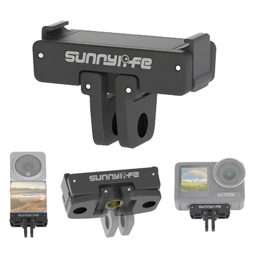 Adapter szybkiego montażu 1/4 cala Sunnylife do kamer DJI Osmo Action
