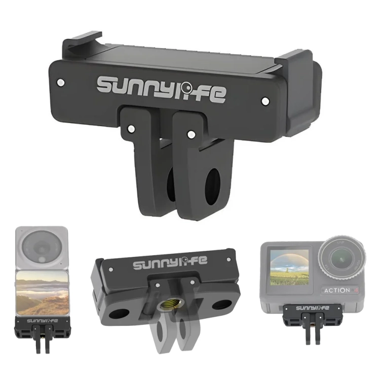 Adapter szybkiego montażu 1/4 cala Sunnylife do kamer DJI Osmo Action