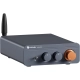 Wzmacniacz głośnikowy Fosi Audio BT20A PRO z anteną Bluetooth, widok z przodu